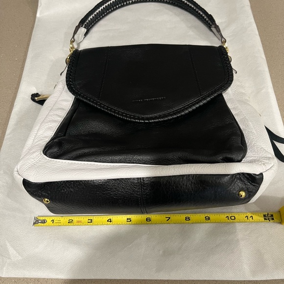 Aimee Kestenberg Black and White Shoulder Bag with dust bag. - Picture 7 of 7